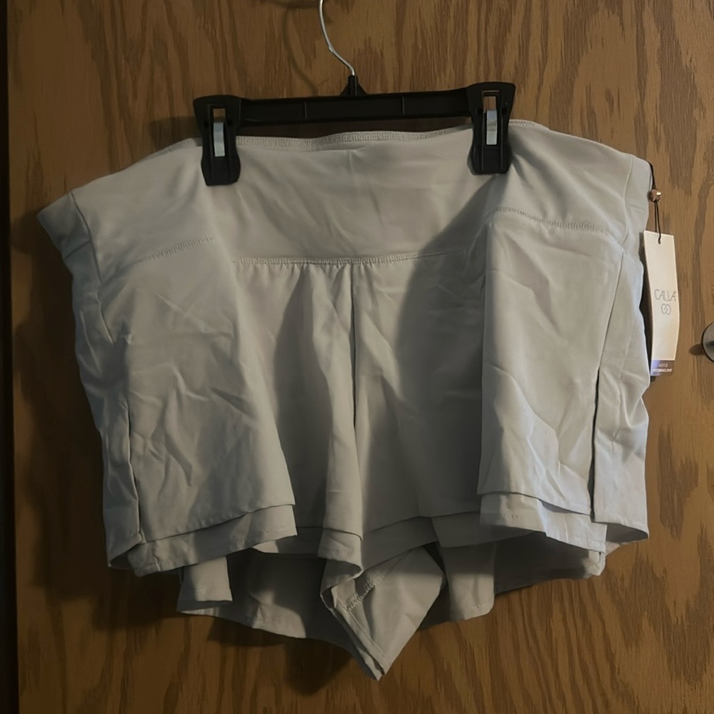 CALIA KICK IT UP SHORT: GREY: NEW WITH TAGS: SIZE XXL